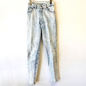 Sold Vintage Sun Valley Acid Washed 1980s 1990s High Rise Mom Jean Size 5/6